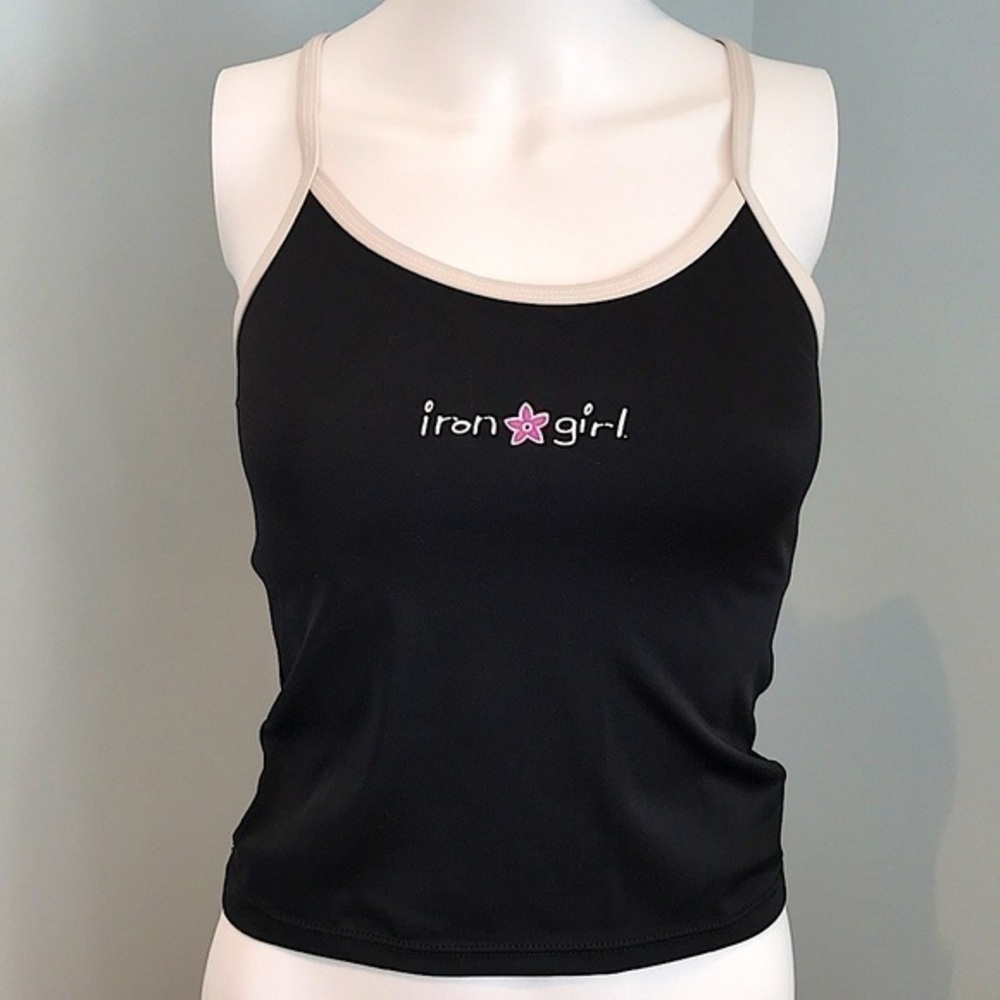 Iron Girl Ironman, workout top. Size small.EUC